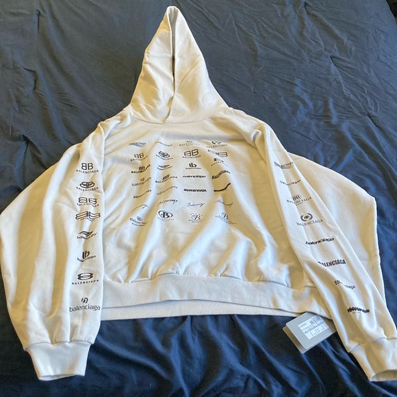 $ALE - Balenciaga Logos Hoodie - Picture 3 of 7